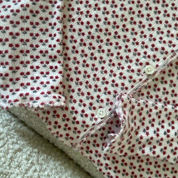J.Crew pointelle cardigan in ditsy floral size XXS - Picture 5 of 8